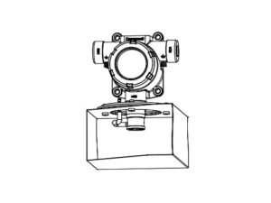 Комплект для монтажа в воздуховоде Honeywell SPXCDMK